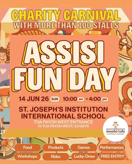 Senseful Crafts at Assisi Fun Day 2026