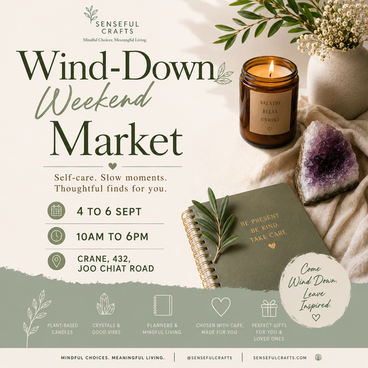 Senseful Crafts at Wind-Down Weekend Market