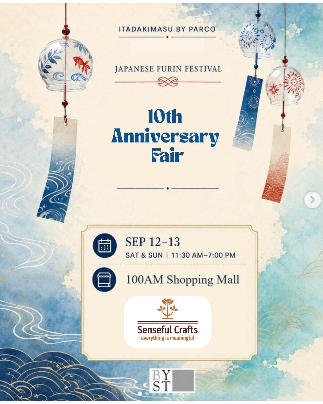 Senseful Crafts at Japanese Furin Festival Sep 2026