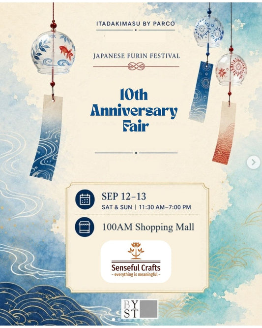 Senseful Crafts at Japanese Furin Festival Sep 2026