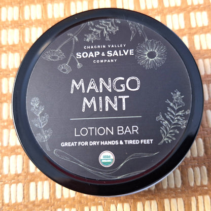 Lotion Bar: Mango Mint (CV)