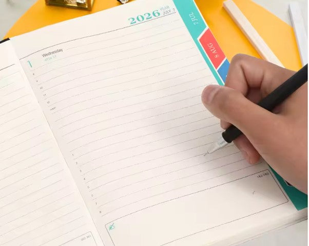 Planner (Flowery Cover): 2026 January till December