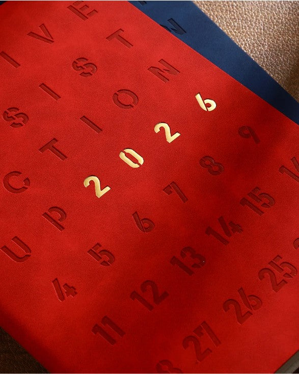 Planner (Velvet Cover): 2026 January till December