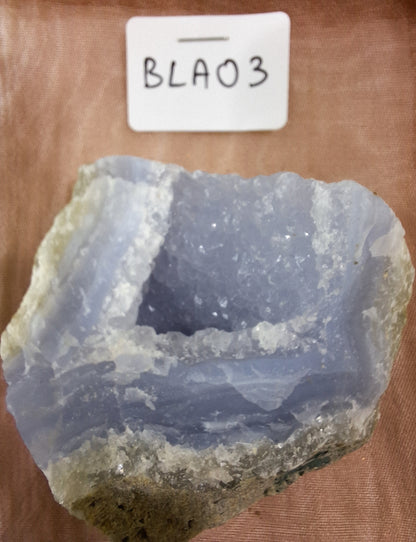 Crystal Blue Lace Agate BLA03