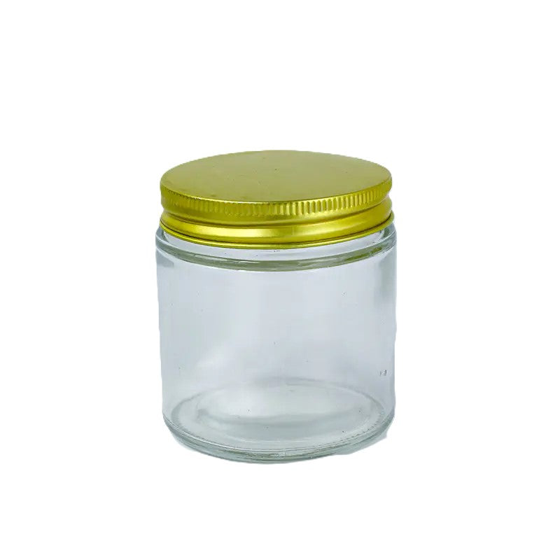 "Wisdom Gem" Candle - Soy (Mason Jar Gold Lid)