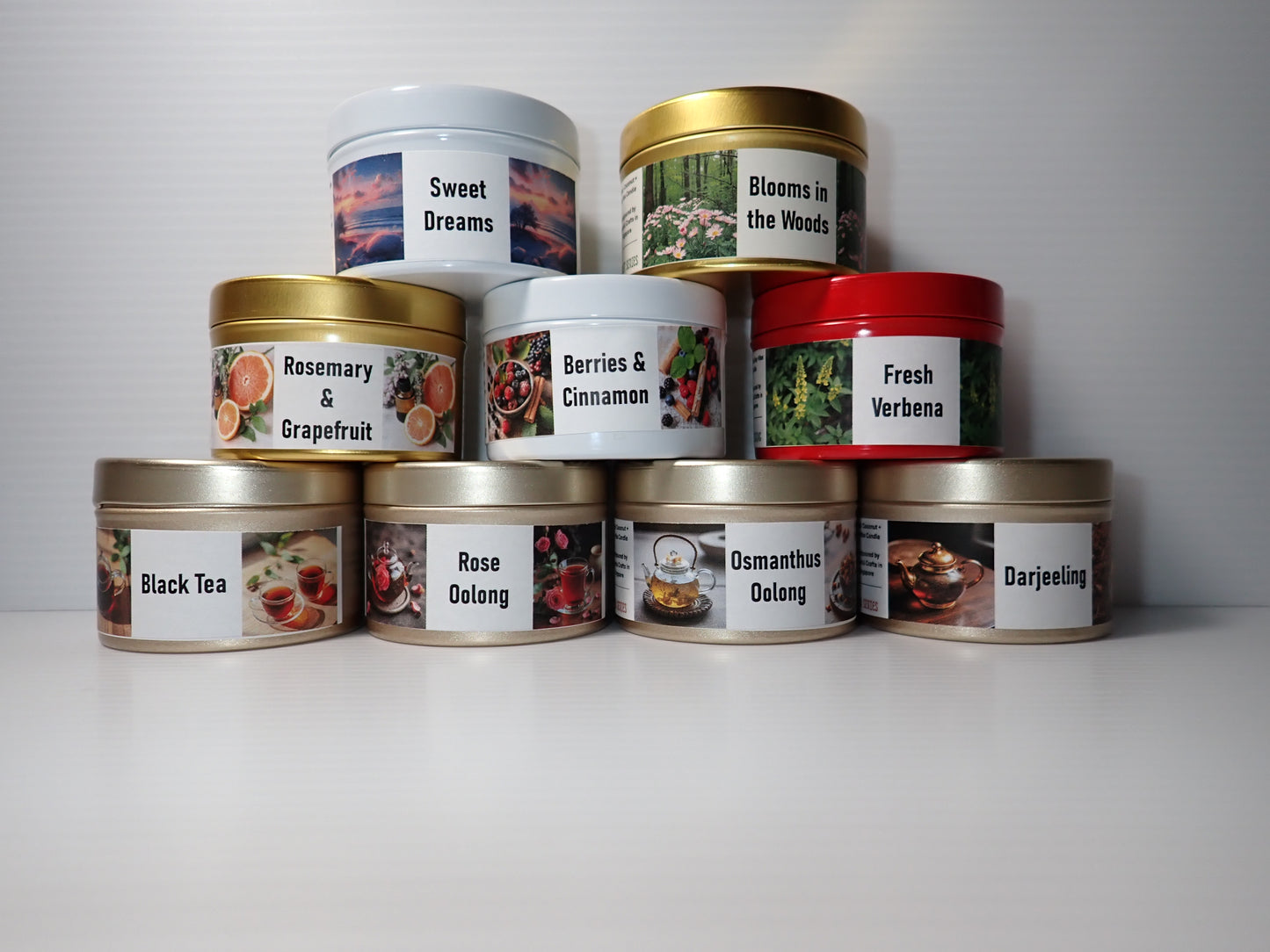 Candles in Mini Tins