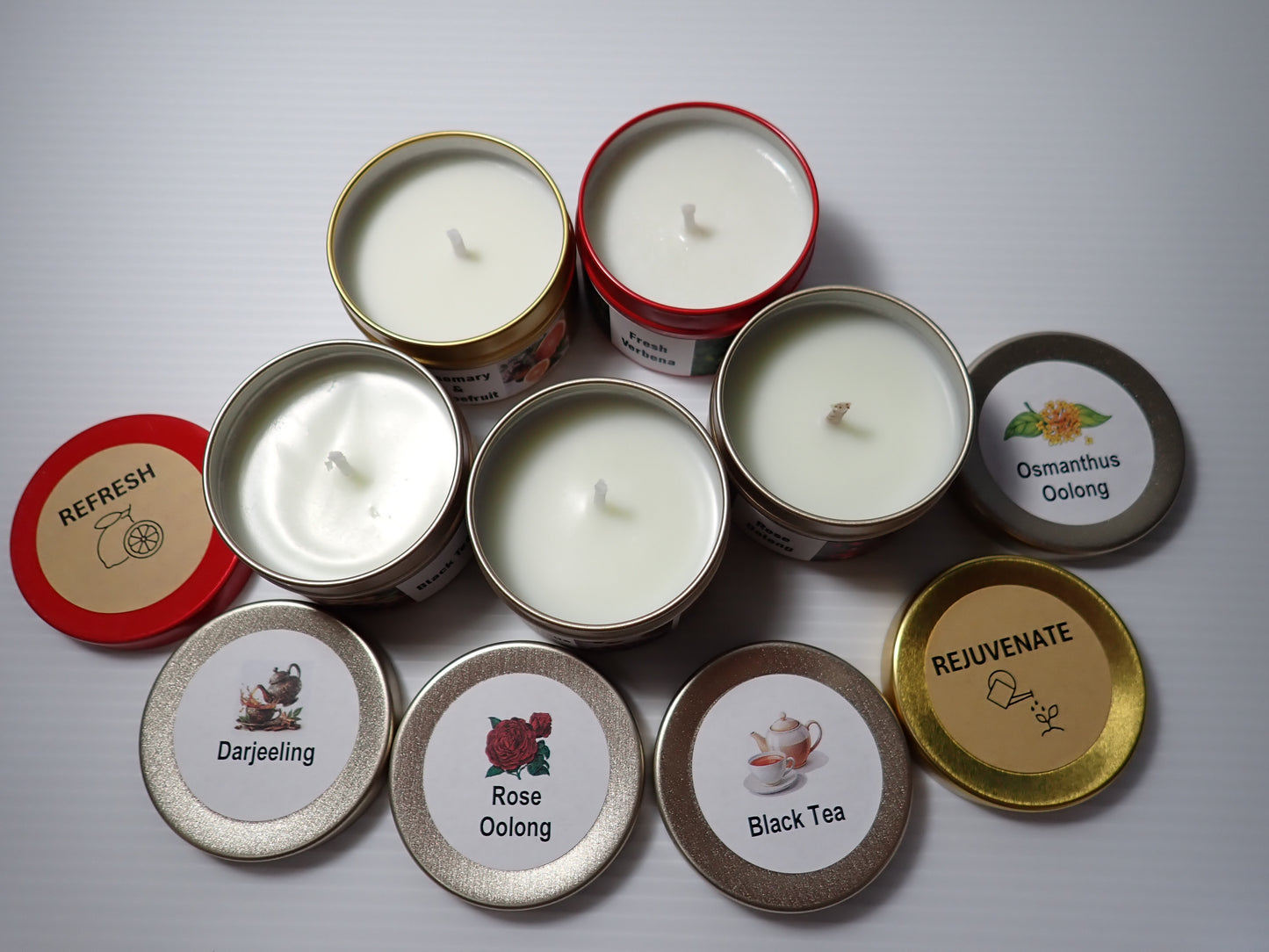 Candles in Mini Tins