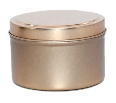 "Wisdom Gem" Candle - Coconut (Rose Gold Tin)