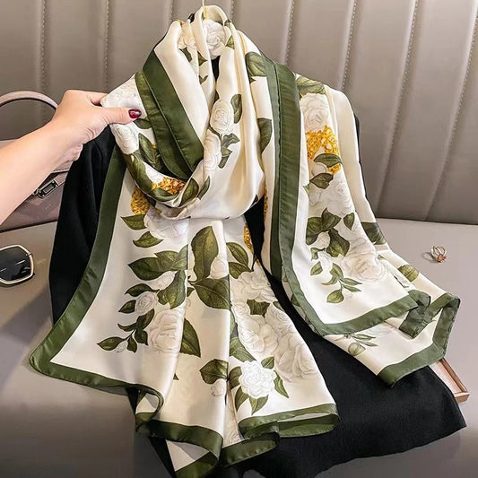 Scarf / Shawl SILK GREEN