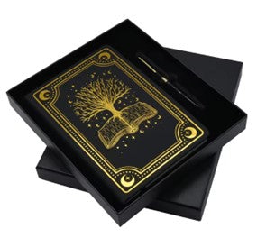 Journal Gift Set - Tree Gold