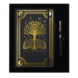Journal Gift Set - Tree Gold