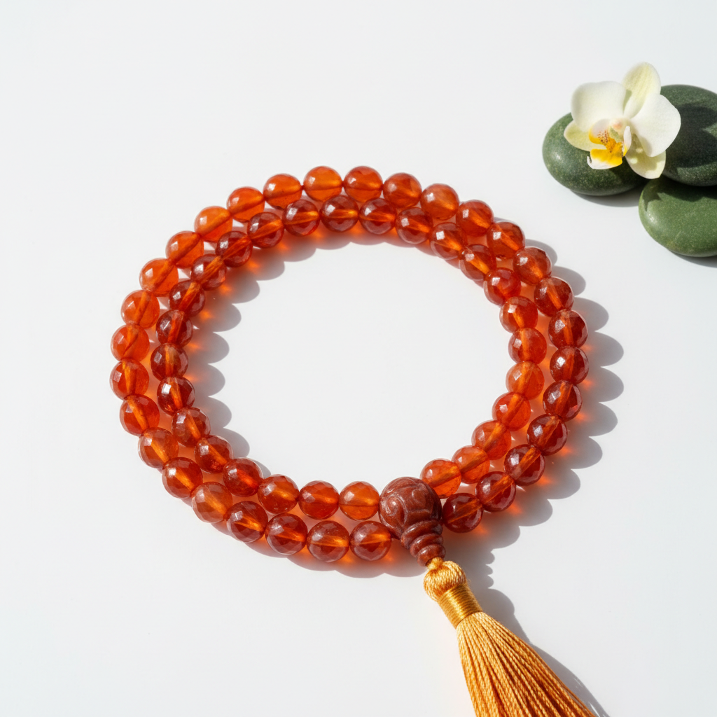 Carnelian Mala