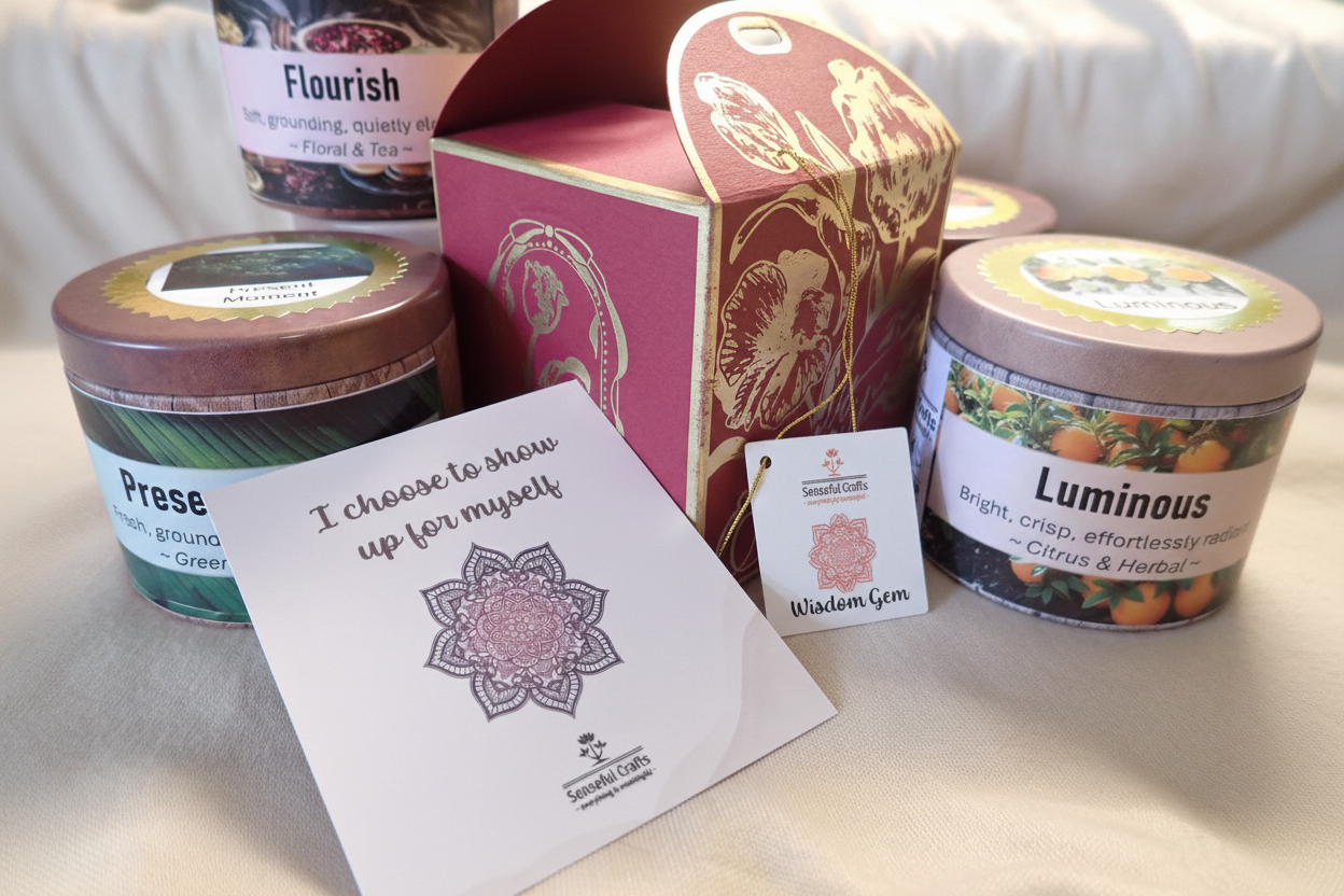 "Wisdom Gem" Signature Candle Tin