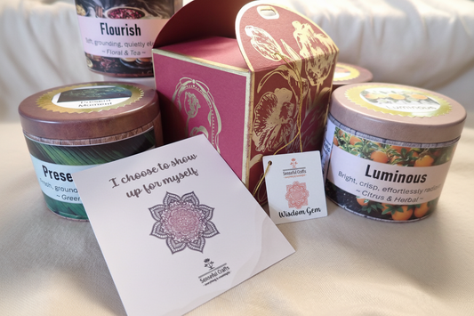 "Wisdom Gem" Signature Candle Tin